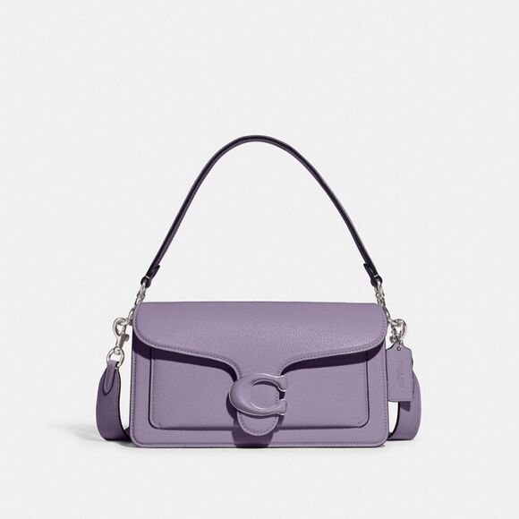 Coach Tabby Shoulder Bag 26 Light Violet - Picture 2 of 15